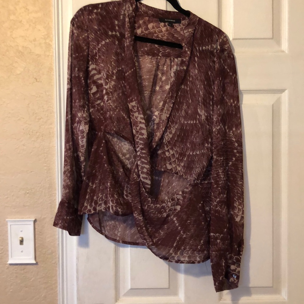 Purple classy but stylish shirt!